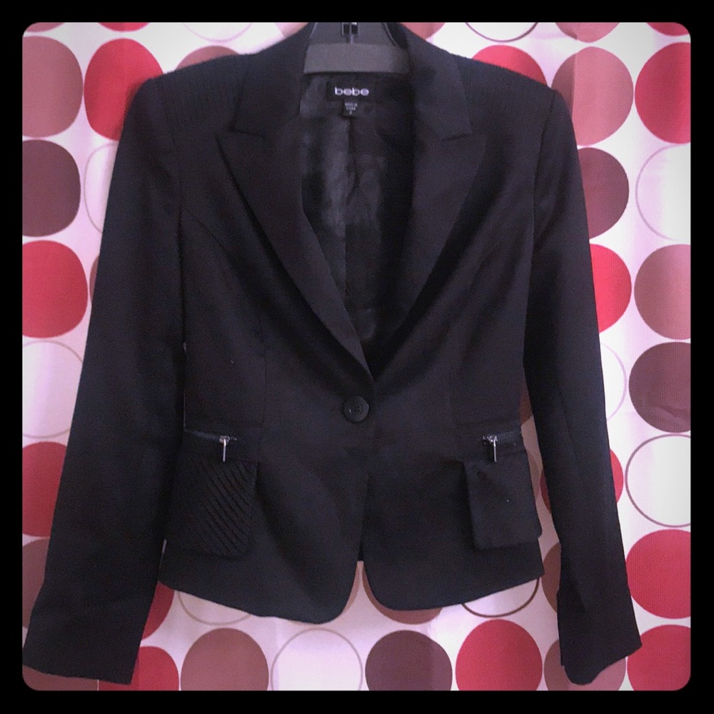 Bebe black blazer